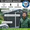 BRAST Gerätehaus Geräteschuppen Metall | 235x131x192 | Produktbild-Vorschau 3