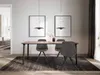 A dining room setting with a table and chairs. Produktbild-Vorschau