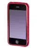 housse 3D en silicone Gel Skin rouge pour Apple iPhone Voir les images du produit 3