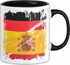 Spanien Deutschland Flagge Halb Deutscher Halb Spanier Produktbild-Vorschau 1