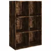 vidaXL Boekenkast/dressoir, gerookt eikenfineer, 66x30x98 Productafbeelding-voorbeeld 1