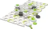 A close-up, angled view of a modular building toy set with hexagonal pieces and various colored components. Produktbild-Vorschau