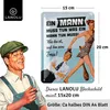 LANOLU retro Blechschilder Sprüche lustig, witziges Produktbild-Vorschau 3