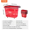 VEVOR Einkaufskörbe, 6 Stück, 39 l Einkaufswagen mit Produktbild-Vorschau 7
