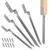 4x Universeller Pfostenträger zum Einschlagen L, 50,5*4CM Produktbild-Vorschau 1