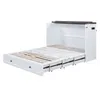 Merax Lit escamotable mobile 140x200 avec étagère de tête, Voir les images du produit 11