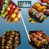 Vilde | Brochettes de viande acier inoxydable 35 cm - lot Voir les images du produit 7