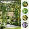 Arco da giardino - 220 cm, struttura in metallo per piante Anteprima dell’immagine prodotto 4