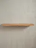 Wandregal mit Baumkante Akazie Massivholz 160 cm, Design Produktbild-Vorschau 8