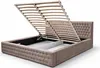 Polsterbett Chesterfield 11 180x200 – Graphit (Manila 16) – Produktbild-Vorschau 3