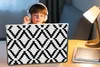 MuchoWow® Laptop Aufkleber Sticker Cover Muster - Schwarz - Produktbild-Vorschau 3