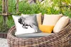 MuchoWow® Outdoor Kissen - Gemälde - Pferd - Tiere - Produktbild-Vorschau 3