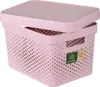 Curver Infinity Dots 17L Box mit Deckel rosa Produktbild-Vorschau 4