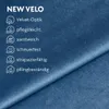 Postel s boxspringem NORDELO INCANTO 90 × 200 cm, modrá – Náhled obrázku produktu 4