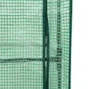 Hochbeet mit Gewächshaus-Aufsatz Rattan-Optik 160x40x153 cm Produktbild-Vorschau 9