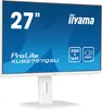 A marketing image of a white iiyama ProLite monitor on a blue background with feature callouts. Anteprima dell’immagine prodotto