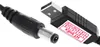 Anschlusskabel USB auf Hohlstecker 5,5mm x 2,1mm, Input 5V Produktbild-Vorschau 1