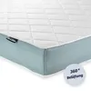 Close-up view of a mattress corner. Produktbild-Vorschau