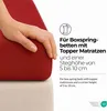 etérea Topper Jersey Spannbettlaken 180x200 - 200x200 cm – Produktbild-Vorschau 3