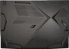 The underside of a black MSI gaming laptop. Produktbild-Vorschau