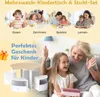 COSTWAY 5-częściowy zestaw stolik i krzesełka dla dzieci, Podgląd zdjęcia produktu 8