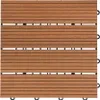 WPC 11 x dřevěné dlaždice á 30 x 30 x 22 cm, barva světle Náhled obrázku produktu 1