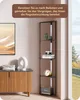 EDISHINE Stehlampe Wohnzimmer mit 4 Holz-Regal, LED Dimmbar Produktbild-Vorschau 9
