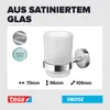 Zahnputzbecher Tesa SMOOZ chrom glänzend 40631-00000-00 Produktbild-Vorschau 8