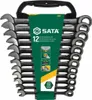Sata Klucz Płasko - Oczkowe 12Szt. Z Grzechotką Podgląd zdjęcia produktu 1