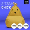 Pouf per bambini LUMALAND Animal Line Chick - Giallo senape Anteprima dell’immagine prodotto 2