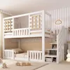 Merax Etagenbett Kinderbett 90x200cm mit Stauraum und Produktbild-Vorschau 6