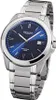 Regent Herren-Armbanduhr Saphirglas Quarz Edelstahl silber Produktbild-Vorschau 1