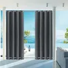 1 Stück Winddicht Outdoor Vorhänge mit Ösen Produktbild-Vorschau 2