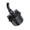A close-up shot of a black car cupholder phone mount. Náhľad obrázku produktu