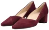 Högl Pumps aus Veloursleder mit Blockabsatz, spitzer Form Produktbild-Vorschau 3