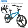Hiland 20 Zoll 3 Multiple Speichen Kinder BMX Fahrrad für Produktbild-Vorschau 5