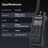 Retevis MateTalk P3 Digital Walkie Talkie, radiotelefon Podgląd zdjęcia produktu 2
