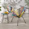 home24 Sitzgruppe - 3-teilig - Stahl / Polyrattan Produktbild-Vorschau 2