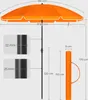 Stabschirm, 160 cm Durchmesser, runder / achteckiger Produktbild-Vorschau 3