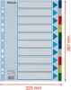 Esselte 15259 Indice - bianco, A4, PP, 5 parti + foglio di Anteprima dell’immagine prodotto 9