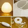 Japanische Papier Tischlampe mit Reispapier Lampenschirm, Produktbild-Vorschau 6