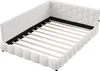 Letto imbottito 140x200cm con USB/tipo C, letto Anteprima dell’immagine prodotto 11