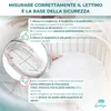 Lantigo AERO Materasso Neonato Ovale 75x35x6 cm Bifacciale Anteprima dell’immagine prodotto 4