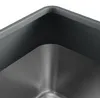 Livingandhome Katzentoilette aus Edelstahl offenes Produktbild-Vorschau 2