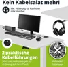 Juskys Höhenverstellbarer Schreibtisch 120x60 cm - Produktbild-Vorschau 4