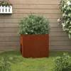 vidaXL Fioriera 42x40x39 cm in acciaio corten Anteprima dell’immagine prodotto 2
