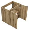 Skříňka pod umyvadlo 60 cm dub  2 dvířka tiché zavírání Náhled obrázku produktu 6
