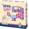Stavebnice SEVA RODINA Bydlíme plast 564ks v krabici Náhled obrázku produktu 1