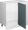 Eckunterschrank Vicco R-Line Blau-Grau 86 cm ohne Produktbild-Vorschau 4