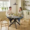 HOMCOM Klappbarer Esstisch Esszimmertisch mit Spinnenfuß Produktbild-Vorschau 2